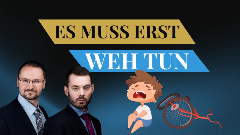Warum es weh tun muss - Berufsunfähigkeitsversicherung