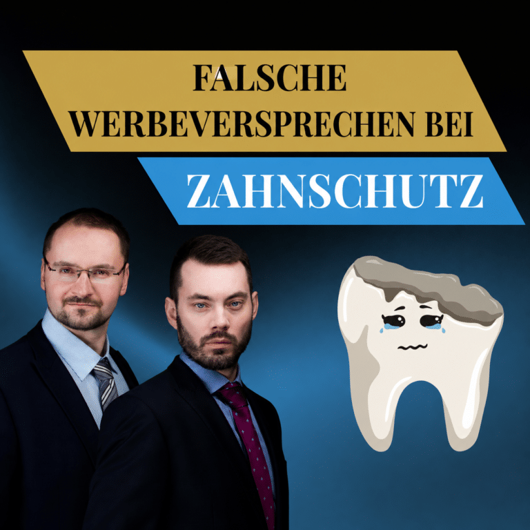 Falsche Werbeversprechen bei Zahnzusatzversicherungen